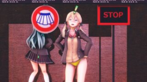 [Nana77 Shinsi] “Undressing” Russian Roulette - iwara animation on Crohasit