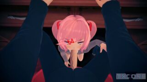 Natsuki (Doki Doki Literature Club) [TxCore] - ﻿3D animation on Crohasit