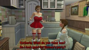 Naughty Christmas 2025 - The sims 4 animation on Crohasit