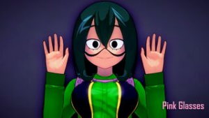 Naughty Patrol / Tsuyu Asui and Ochako Uraraka - My Hero Academia animation on Crohasit