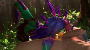 Neeko Rimjob [Meklab] - ﻿3D animation on Crohasit