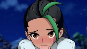 Nemona’s Best Rival – Blowjob - Pokemon animation on Crohasit