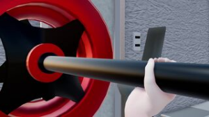 Noel Shirogane Bench Press Sex (4K) [Colonel Pichu] - ﻿3D animation on Crohasit