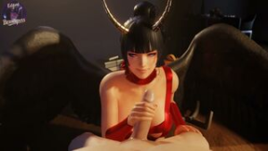 Nyotengu movie - Dead or Alive animation on Crohasit