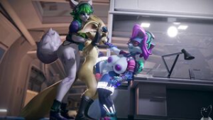 Paladins Furry [twitchyanimation] - ﻿3D animation on Crohasit