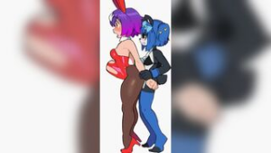 Panda Girl Fucking Bunny Girl - 2D animation on Crohasit