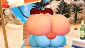Peg’s beach encounter {CounterSFM} - ﻿3D animation on Crohasit