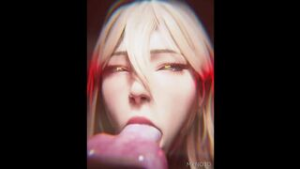 Power woship feral cock - ﻿3D animation on Crohasit