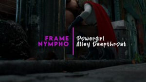 Powergirl Alley Deepthroat - DC Comics animation on Crohasit