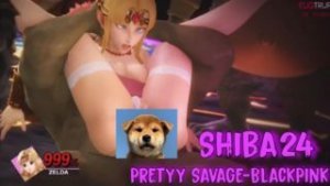 Pretyy Savage – BlackPink ( Black Ver ) - ﻿3D animation on Crohasit