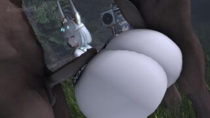 Queen Nia getting blacked - ﻿3D animation on Crohasit