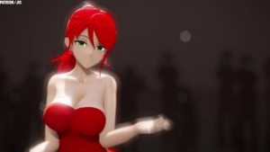 RWBY Pyrrha Dancing (LiLaC) - Rwby animation on Crohasit