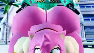 Rhino Badnik Fucks Amy Rose - Sonic the Hedgehog animation on Crohasit