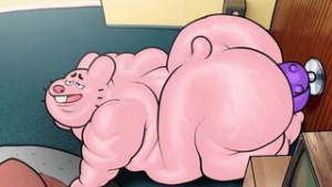Richard having fun while the family is away - Amazing World of Gumball animation on Crohasit