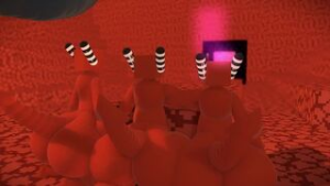 Rosses visits the nether - Minecraft animation on Crohasit