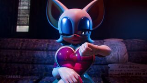 Rouge The Bat – Sonic and Chill [Cerbskies][4K60FPS] - ﻿3D animation on Crohasit