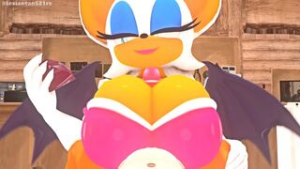 Rouge Titty Fuck Tails [leviantan581re] - ﻿3D animation on Crohasit