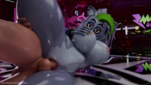 Roxanne Wolf rides on you - Five Nights at Freddy's animation on Crohasit