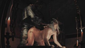 Sable & Wraith (Pregnant) [Zmsfm] - Dead by Daylight animation on Crohasit