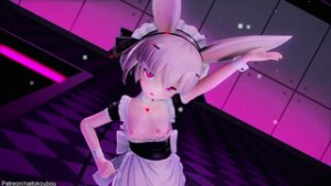 Sasha hand in hand - iwara animation on Crohasit