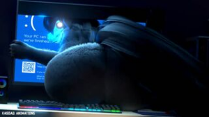 Scp-1471 ass bouncing - ﻿3D animation on Crohasit