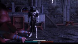 Serana x Beggar Breaking - The Elder Scrolls V: Skyrim animation on Crohasit