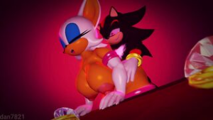 Shadow Fucking Rouge [dan7821] - ﻿3D animation on Crohasit