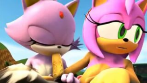 Shadow fucking Amy and Blaze [dradicon] - ﻿3D animation on Crohasit