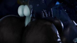 Sharky X Xenomorph - ﻿3D animation on Crohasit