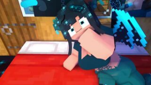 She might like the warden a bit much - Minecraft animation on Crohasit