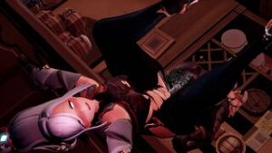 Shenhe Bounce - Genshin Impact animation on Crohasit