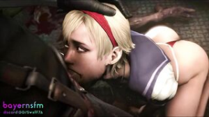 Sherry Birkin blowjob (Resident Evil) - Resident Evil animation on Crohasit