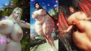 Skyrim TRIO - ﻿3D animation on Crohasit