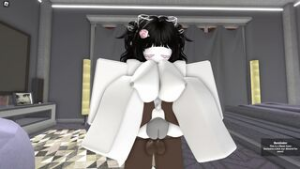 Slutty roommate decides to fuck her other roommate for fun - Roblox animation on Crohasit