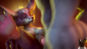 Small and Foxy – TwitchyAnimation - ﻿3D animation on Crohasit
