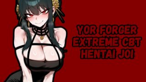 Spy X Ballbusting | Hentai JOI | (Femdom, Hard CBT) - Asmr animation on Crohasit