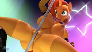 Stellar Flare [hooves-art] - ﻿3D animation on Crohasit