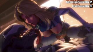 Sue Storm X Venom Wild Ride |ToastedMW| - ﻿3D animation on Crohasit