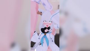 [Suzutaro3D] Fubuki Ear Penetration (Extended) - ﻿3D animation on Crohasit