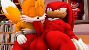 Tails x Knuckles [Wector] - ﻿3D animation on Crohasit