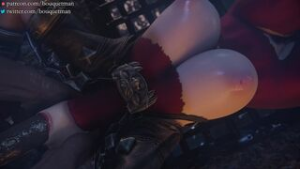Taki Deepthroat (black) [Bouquetman] - Soul Calibur animation on Crohasit