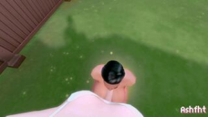 Teen visiting her new hot Milf neighbor! - ﻿3D animation on Crohasit