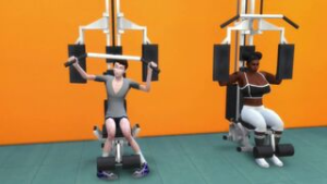 The Gym - The sims animation on Crohasit