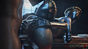The Twins Threesome [Blacked][VGerotica] - ﻿3D animation on Crohasit