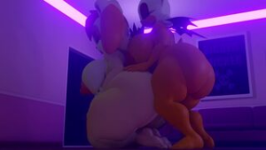 Thick Threesome [Magnetvox] - ﻿3D animation on Crohasit
