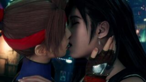 Tifa Jessie K-I-S-S-I-N-G - Final Fantasy animation on Crohasit