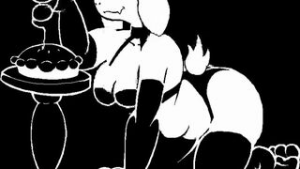 Toriel Creampie - Undertale animation on Crohasit