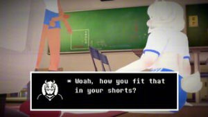 Toriel’s gym class - Undertale animation on Crohasit