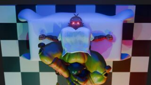 Toy Chica Test? - ﻿3D animation on Crohasit