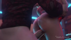 Tracer likes to party [Waifu Enjoyer] - ﻿3D animation on Crohasit